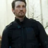 Miles Teller The Gorge Black Quilted Jacket