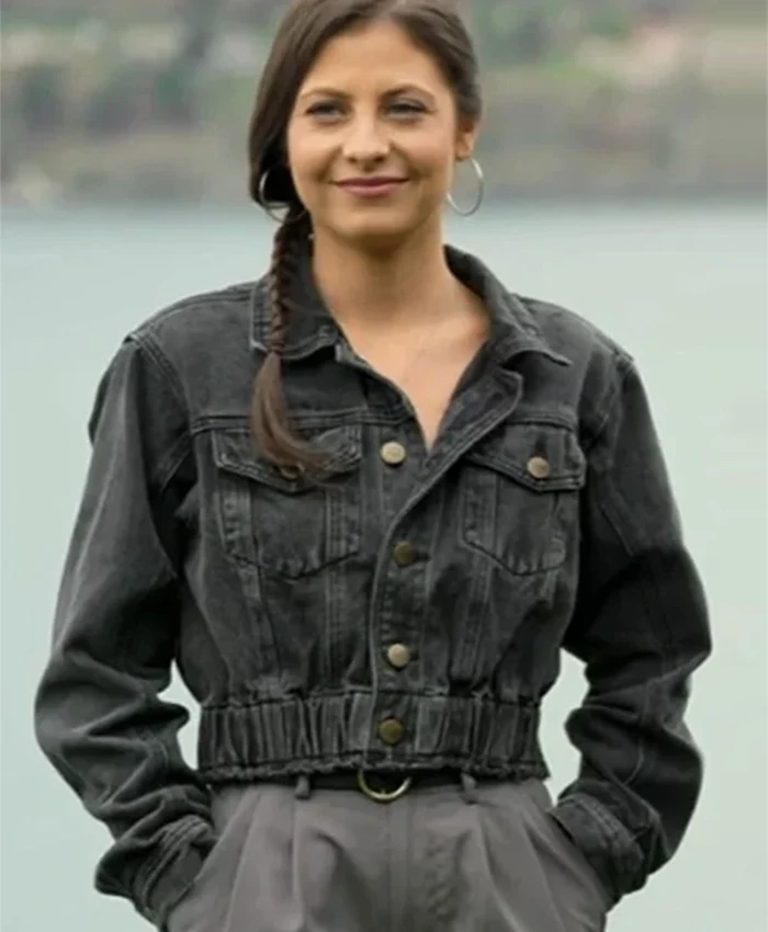 Million Dollar Secret S01 Cara Kies Black Denim Jacket