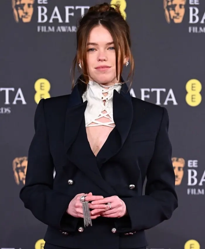 Milly Alcock BAFTA Film Awards Black Blazer