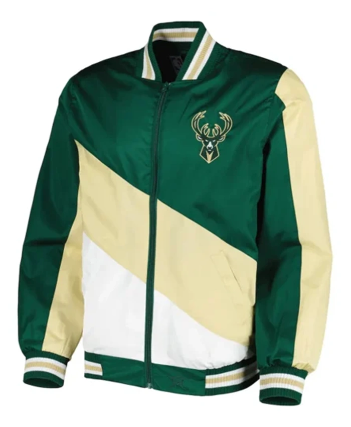 Milwaukee Bucks Ripstop Bomber Jacket