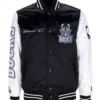 Milwaukee Bucks Team Origins Black And White Varsity Jacket