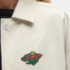 Minnesota Wild Heathered Bone Coachs Jackt