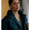 Miranda Rae Mayo Chicago Fire Green Puffer Jacket