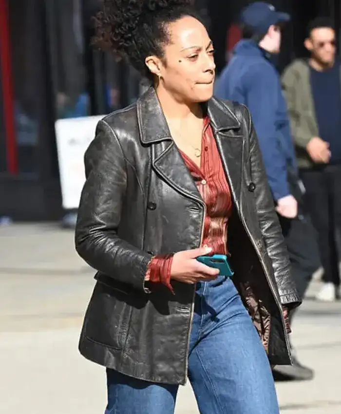 Missing You Kat Donovan Black Leather Coat