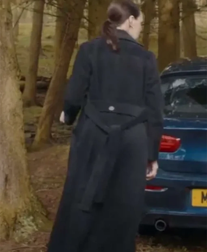 Missing You Nia Emine Black Trench Coat