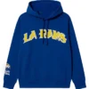 Mister Cartoon X Los Angeles Rams Royal Graphic Hoodie