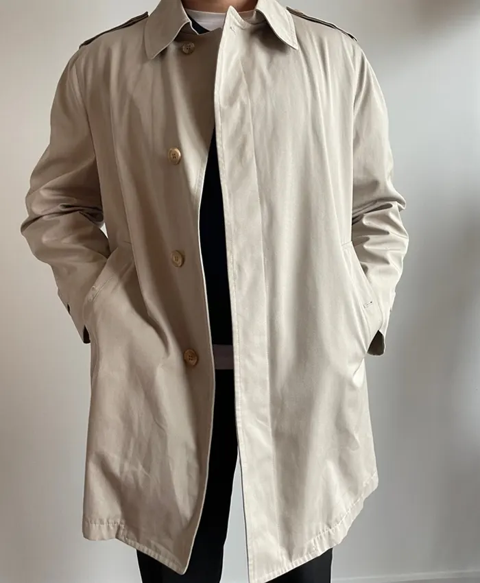Misty Harbor Trench Coat