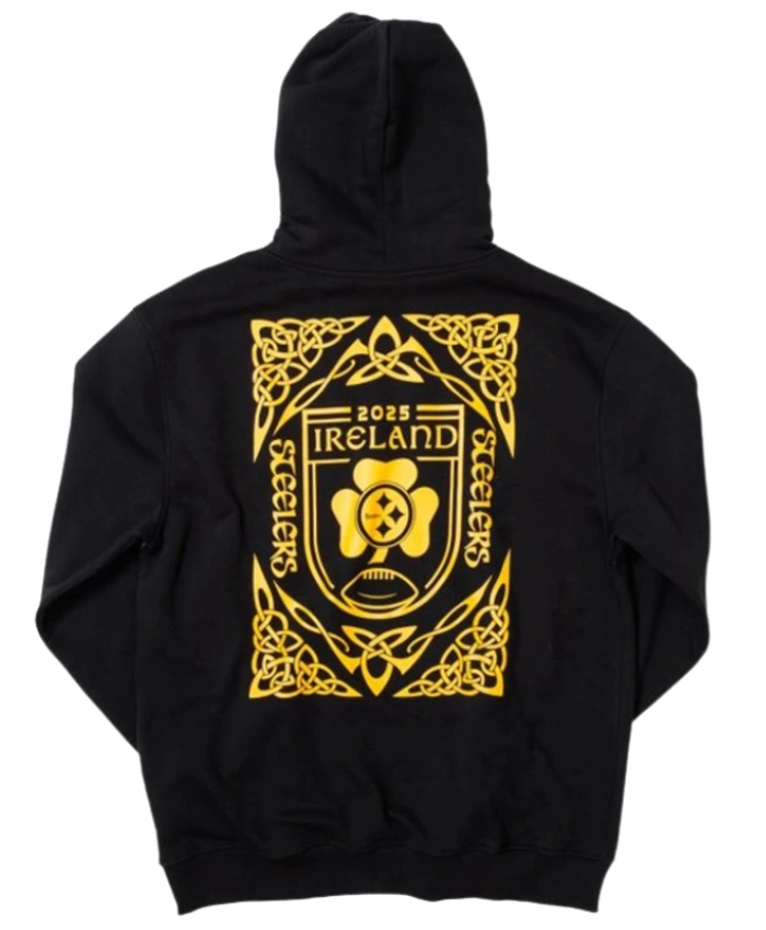 Mitchell And Ness X Pittsburgh Steeler Ireland Hoodie
