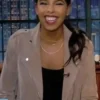 Mona Kosar Abdi Extra Leather Jacket