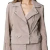 Mona Kosar Abdi Extra Leather Jacket Sale