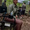 Monae TV Series The Hunting Wives Season 01 Joyce Glenn Green Cropped Jacket For Sale