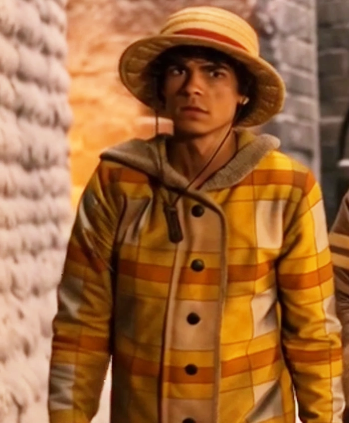 Monkey D Luffy One Piece S02 Checkered Jacket