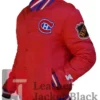 Montreal Canadiens 80s Red Varsity Letterman Jacket