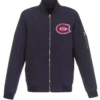 Montreal Canadiens Lightweight Navy Blue Bomber Jacket