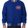 Montreal Canadiens Royal Blue Varsity Jacket