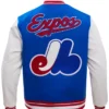 Montreal Expos Retro Classic Rib Wool Varsity Jacket