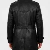 Motor City Pablo Schreiber Black Leather Coat Men