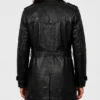 Motor City Pablo Schreiber Black Leather Coat Women
