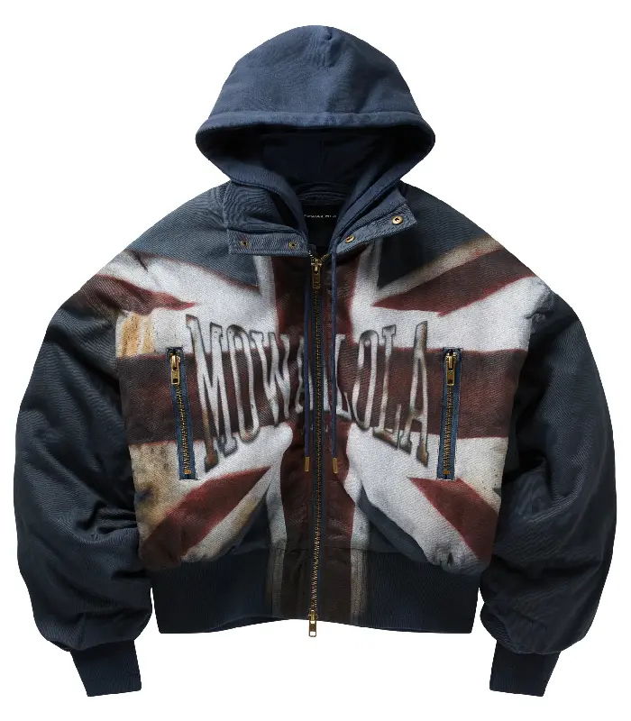 Mowalola Union Jack Bomber Jacket