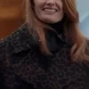 Murder In A Small Town Stana Katic Print Coat
