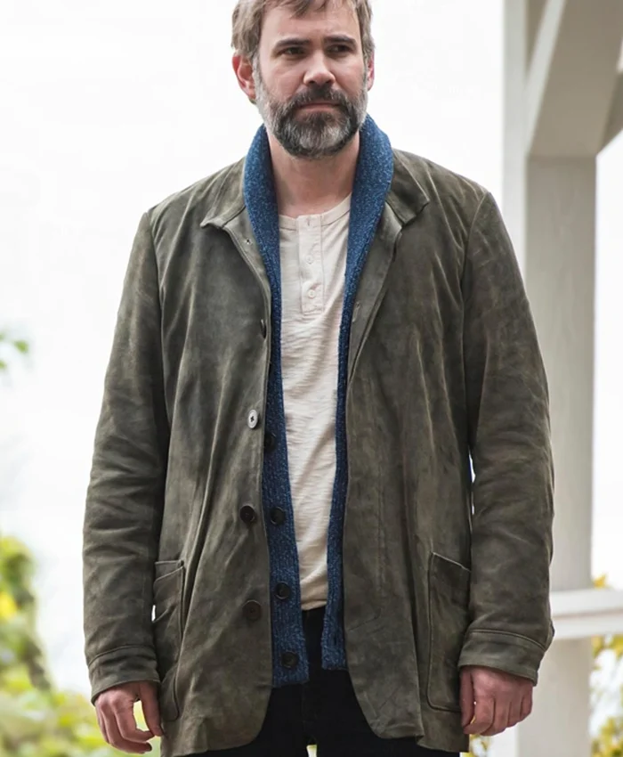 Murder In A Small Town Karl Alberg Suede Jacket