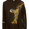 Murder In A Small Town S02 Brown Printed Hoodie