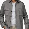 Murder In A Small Town S02 Charcoal Shacket