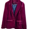 Murder In A Small Town S02 Kristin Kreuk Velvet Blazer