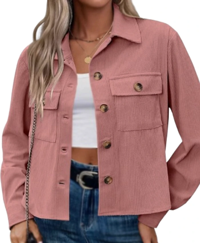 Murder In A Small Town S2 Dakota Guppy Corduroy Jacket