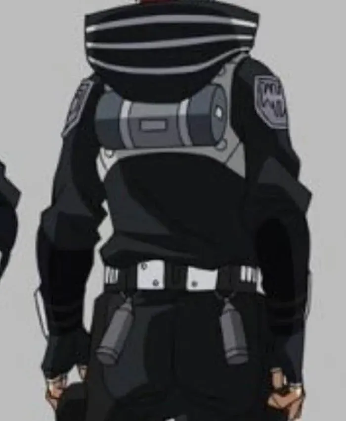 My Hero World Heroes Shouto Todoroki Leather Black Jacket