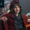 Myrna Mallow The Bride 2026 Penelope Cruz Red Wool Coat