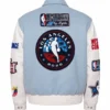 NBA All Star 2026 Wool And Leather Varsity Jacket
