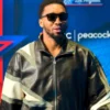NBA All Star Game 2026 Donovan Mitchell Black Leather Jacket