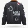 NBA All Star Game 2026 Los Angeles Workwear Full Zip Cotton Jacket With Corduroy Collar