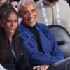 NBA All Star Game 2026 President Barack Obama Blue Jacket