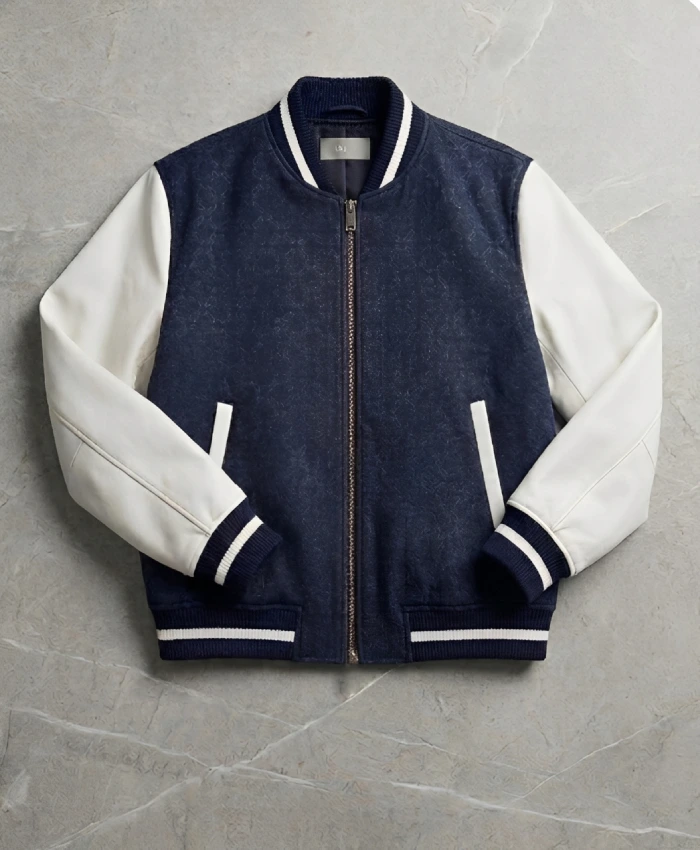 NBA Knicks Vs Lakers Courtside Martin Lawrence Varsity Jacket