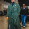 NFC 2026 Jared Verse Rams Green Trench Coat