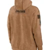NFL Arizona Cardinals Salute To Service Club Brown Pullover Fleece Hoodie