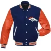 NFL Denver Broncos Letterman Varsity Jacket