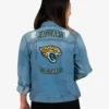 NFL Jacksonville Jaguars Denim Jacket For Sale