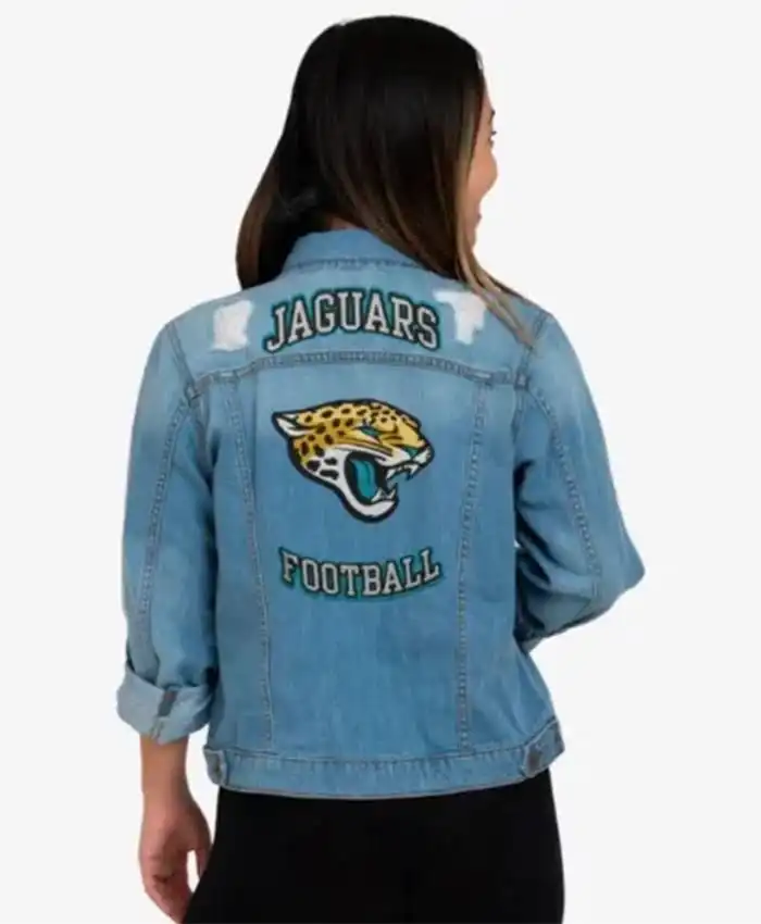 NFL Jacksonville Jaguars Denim Jacket For Sale