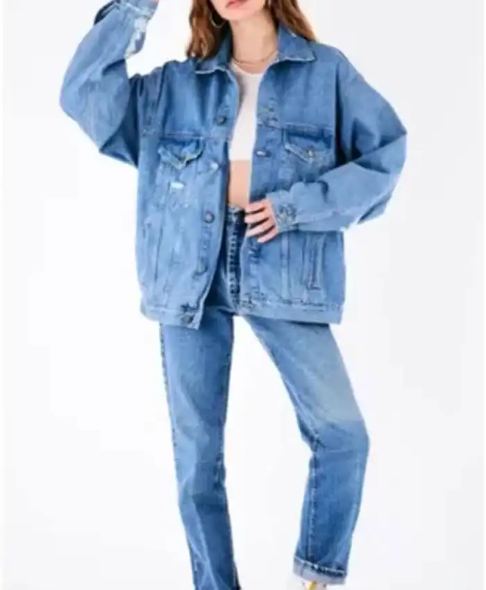 NFL Jacksonville Jaguars Denim Jacket For Women