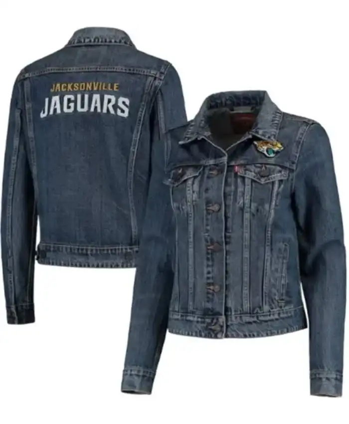 NFL Jacksonville Jaguars Denim Jacket