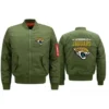 NFL Jacksonville Jaguars Military Olive Jacket