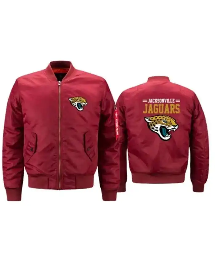 NFL Jacksonville Jaguars Military Red Jacket