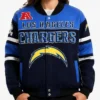 NFL Los Angeles Chargers Josiah Printed Bomber Jacket Womens