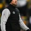 NFL Matt LaFleur Green Bay Packers Puffer Black Vest