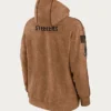 NFL Pittsburgh Steelers Salute To Service Club Brown Pullover Fleece Hoodie