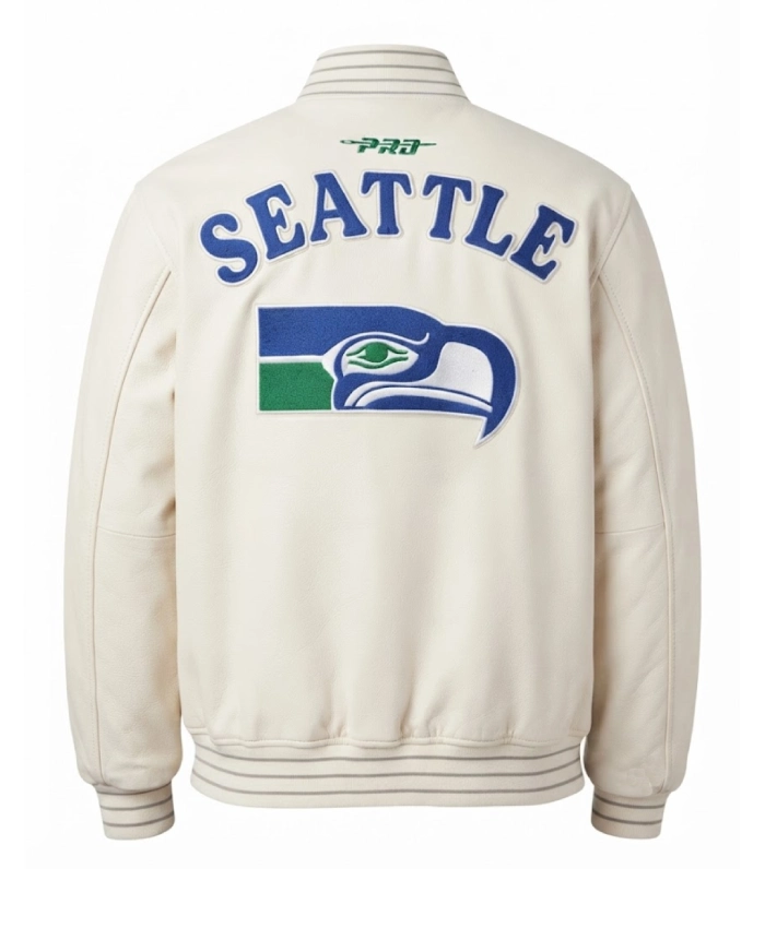 NFL Seattle Seahawks 2026 Cream Jacket