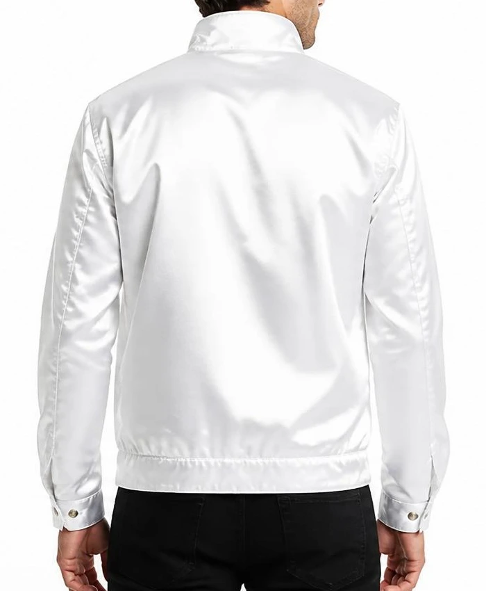 NWS Nascar Race Lemans White Jacket Men